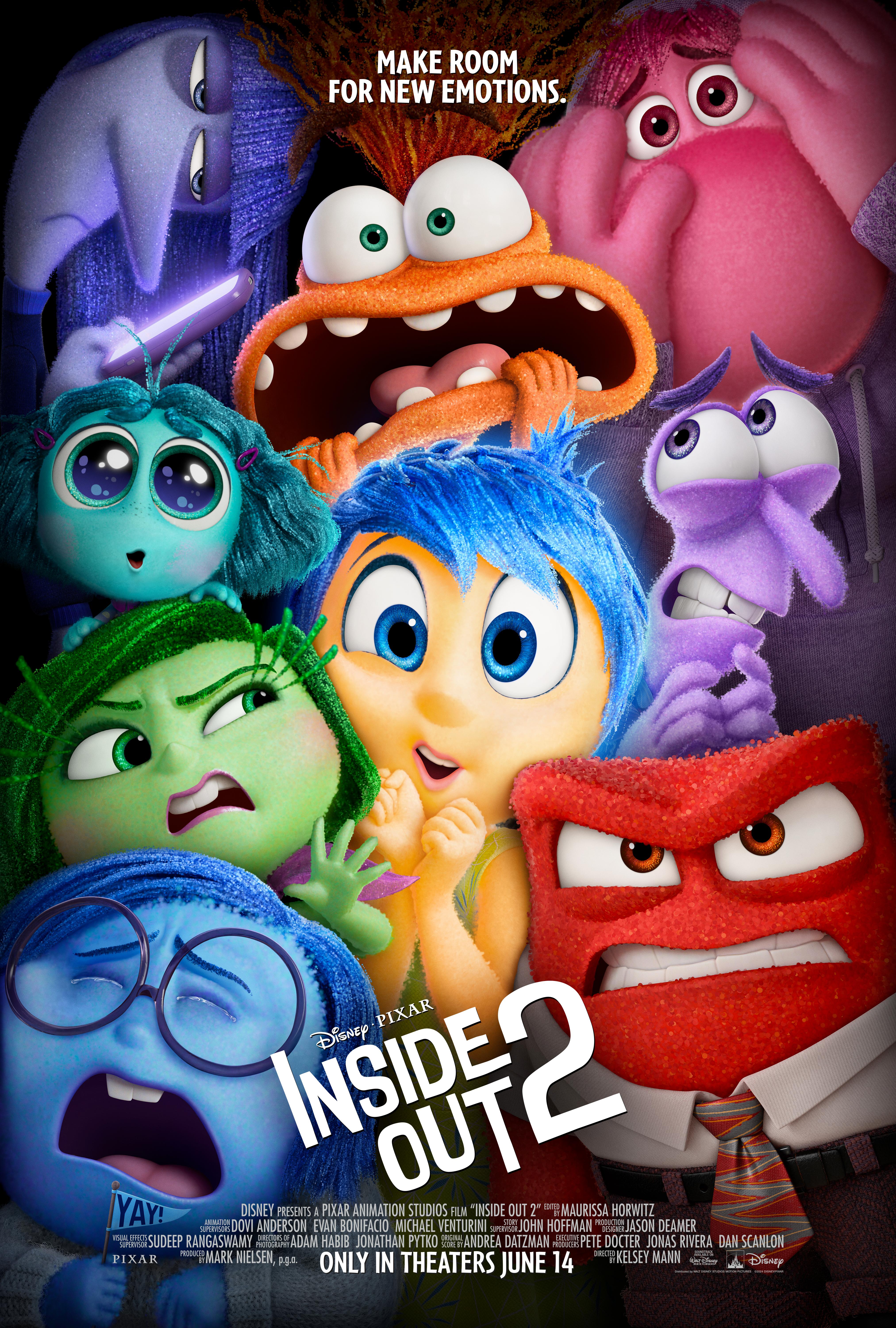 Inside Out 2 -  Childs Movie Ticket